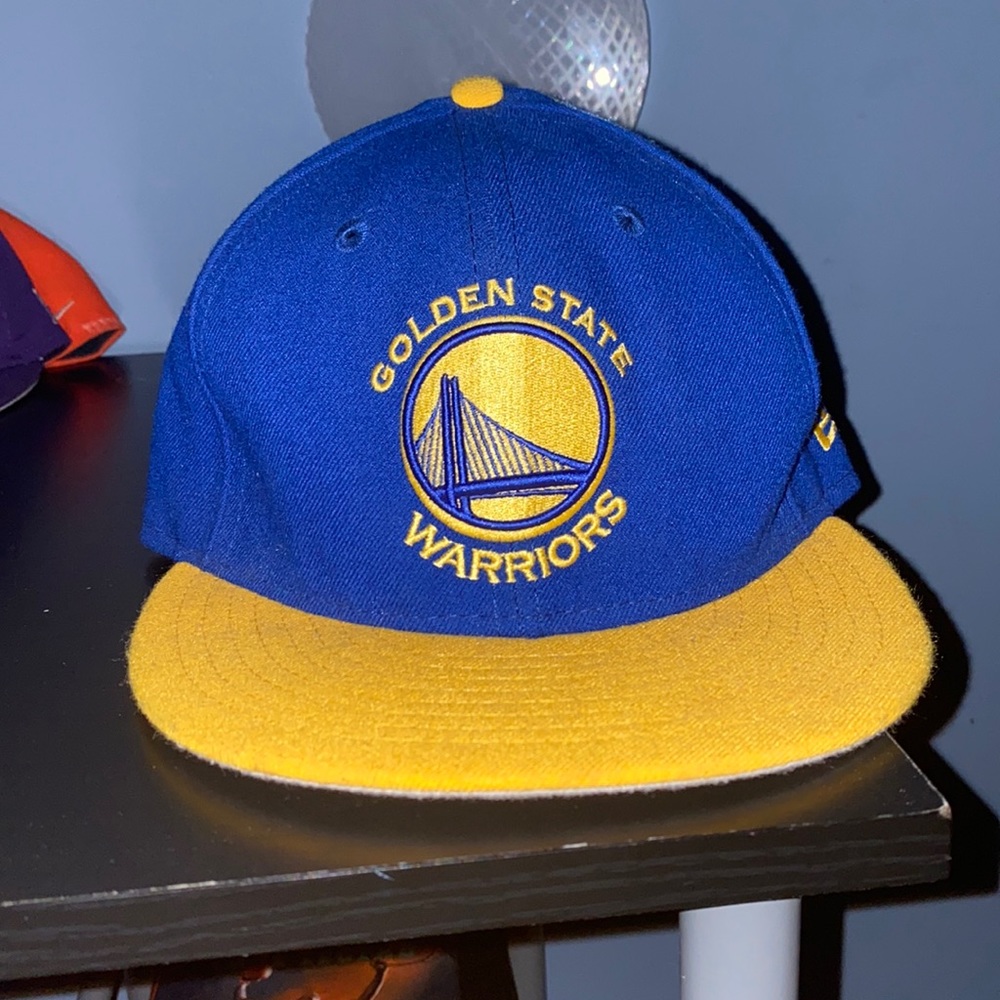 Golden State Warriors Flat Hat (NEVER WORN)